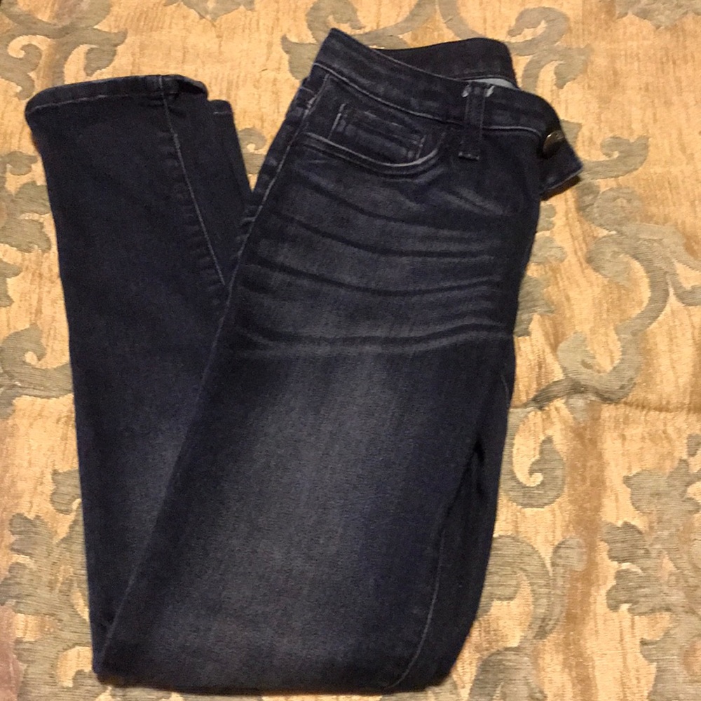 Gap kids blue jeans, skinny fit.